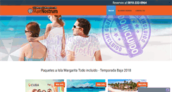 Desktop Screenshot of islamargaritapaquetes.com